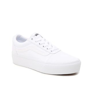 Vans Ward Platform White Sneaker